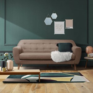 Canapé tissu agathe 3 places