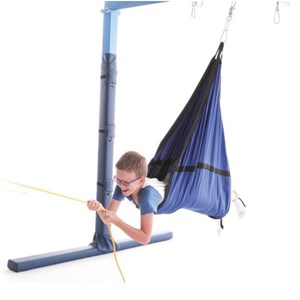 Hamac thérapeutique extensible et conne