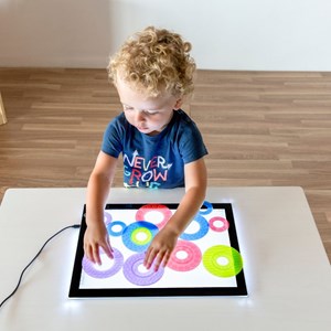 Anneaux translucides pour table lumineu