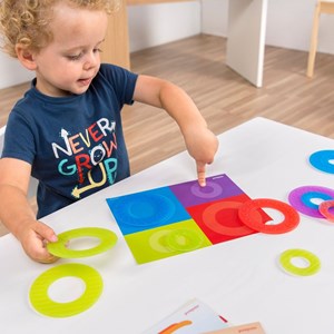 Anneaux translucides pour table lumineu