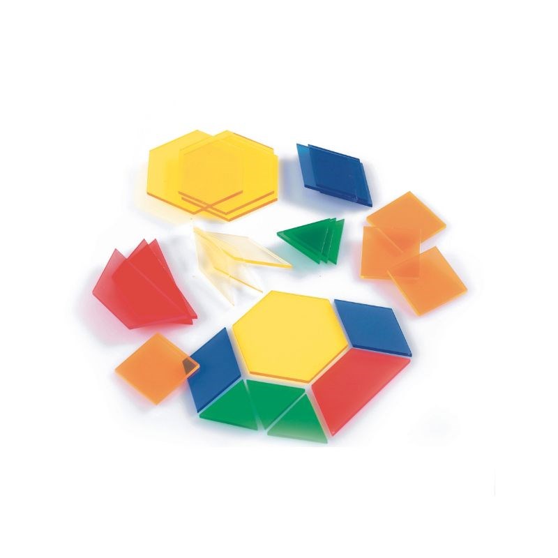 Formes de mélange de couleurs transluci