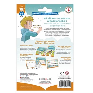 60 stickers 3d repositionnables les alp