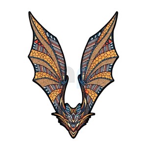 Puzzle chauve souris grand format