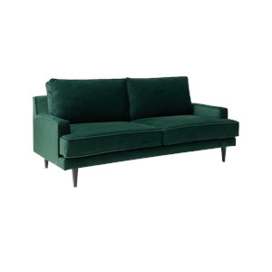 Canapé velours oscar 2 places