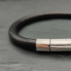 Bracelet cuir homme noir