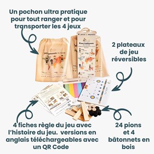 Coffret noël tour du monde ludique