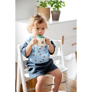 Lot de 2 bavoirs à poche happy rasc