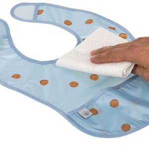 Lot de 2 bavoirs à poche happy rasc