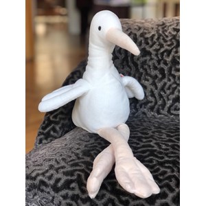 Peluche mon premier doudou cigogne