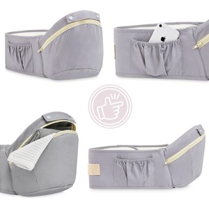 Porte bébé ergonomique avec ceinture