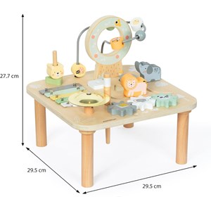 Éveil montessori - table d'activité bois