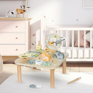 Éveil montessori - table d'activité bois