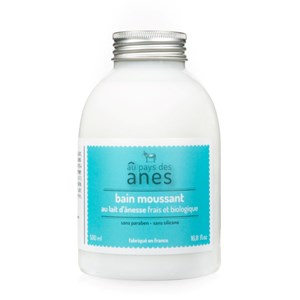 Bain moussant lait d'ânesse frais et bio