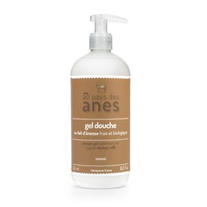 Gel douche monoï au lait d’ânesse frais