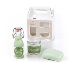 Coffret découverte lait d'ânesse aloe