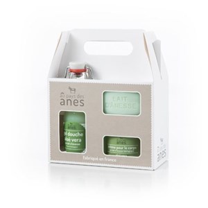 Coffret découverte lait d'ânesse aloe