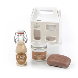 Coffret découverte lait d'ânesse monoï