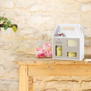 Coffret découverte lait d'ânesse amande