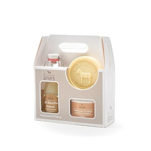 Coffret découverte lait d'ânesse monoï