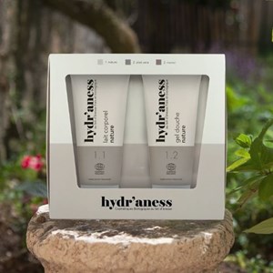 Coffret lait corps gel douche bio nature