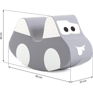 Rocker car rouge en mousse