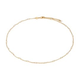 Collier elyssa en pierres de lune