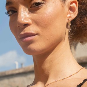 Boucles d'oreilles elyssa améthyste