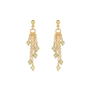 Boucles d'oreilles elyssa péridot