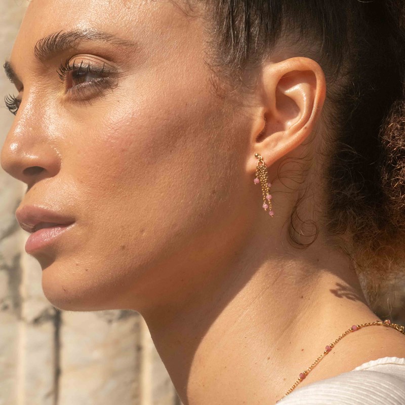 Boucles d'oreilles elyssa tourmaline