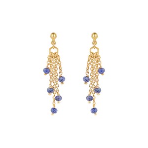 Boucles d'oreilles elyssa lapis-lazuli