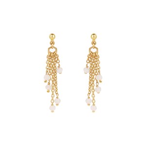 Boucles d'oreilles elyssa pierre de lune