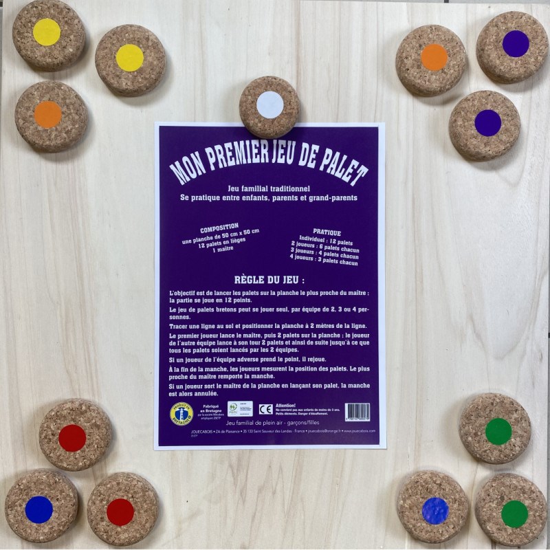 Jouécabois - Mon premier jeu de palet breton