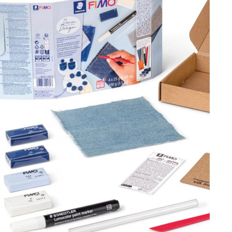 Kit de modelage fimo - denim