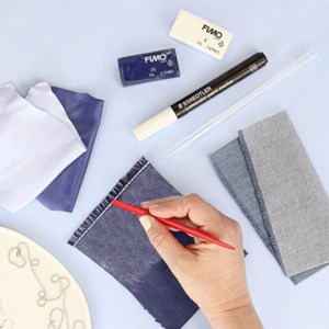 Kit de modelage fimo - denim