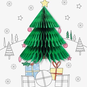 Kit de coloriage 3d - noël