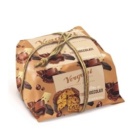 Brioche Panettone aux trois chocolats