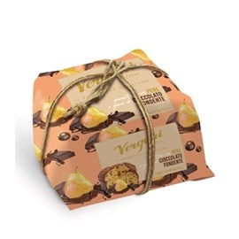 Brioche Panettone au chocolat et poires