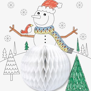 Kit de coloriage 3d- hiver
