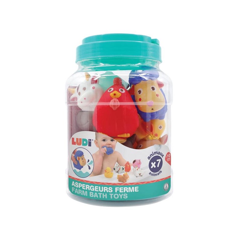 Aspergeurs 7 animaux pour le bain