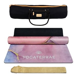 Tapis yoga microfibre ratna sac confort