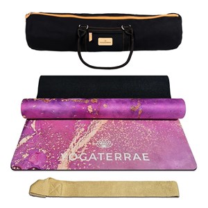 Tapis yoga microfibre lavanya + sac