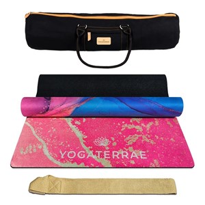 Tapis yoga microfibre aravinda + sac