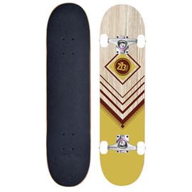 Skateboard 213 wood08 moutarde