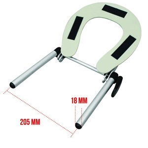 Support têtière table de massage