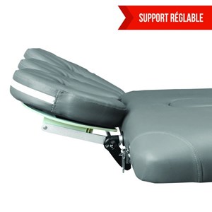 Support têtière table de massage