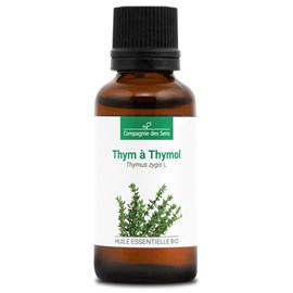Thym à thymol (thymus zygis) - huile essentielle bio - 30ml garantie chromacert®