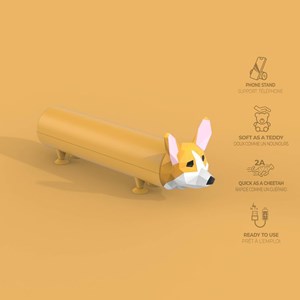 Mob - batterie externe power pets corgi - 4800 mah