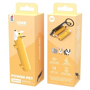Mob - batterie externe power pets corgi - 4800 mah