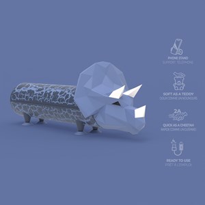 Mob - batterie externe power pets dinosaure - 4800 mah