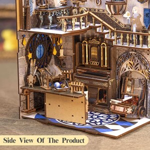 Nebula common room - maquette booknook